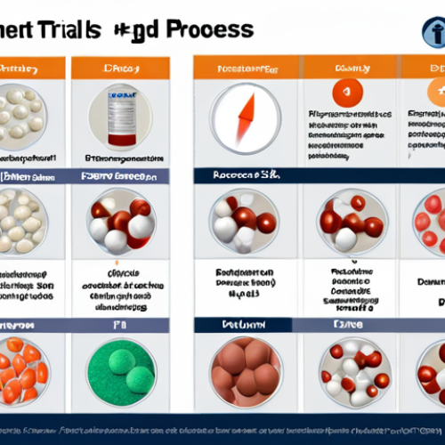 Home 28 ** A complex infographic depicting the drug development process with stages like research, pre-clinical trials, clinical trials (Phase 1, 2, 3), regulatory approval by CDSCO/FDA, and market launch. Emphasize the high risk of failure at each stage.
**