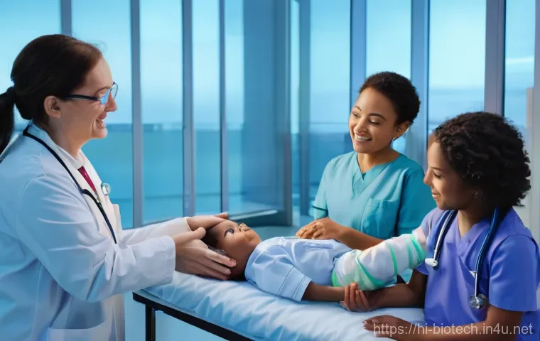 유전자 치료 FDA 승인 - **Prompt 1: The Dawn of Hope in Gene Therapy**
A vibrant, cinematic image depicting a diverse gr...